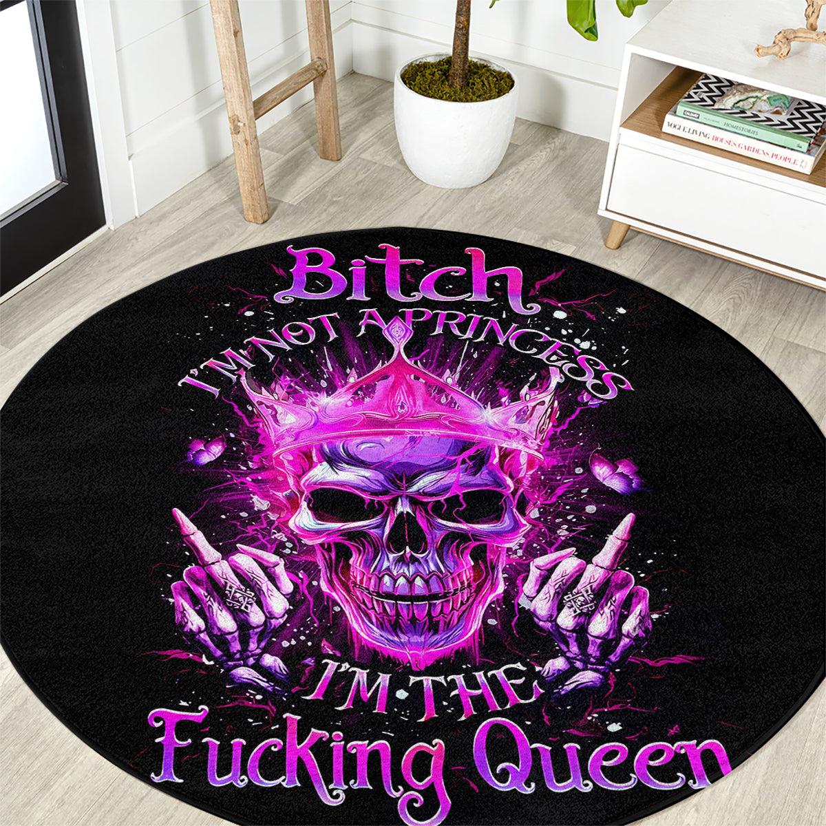 queen-skull-round-carpet-bitch-im-not-a-princess-im-the-fucking-queen