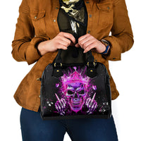 Queen Skull Shoulder Handbag Bitch I'm Not A Princess I'm The Fucking Queen