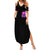 Queen Skull Summer Maxi Dress Bitch I'm Not A Princess I'm The Fucking Queen - Wonder Print Shop