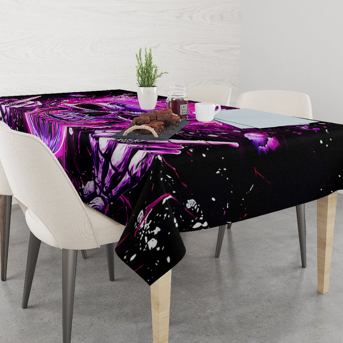Queen Skull Tablecloth Bitch I'm Not A Princess I'm The Fucking Queen - Wonder Print Shop