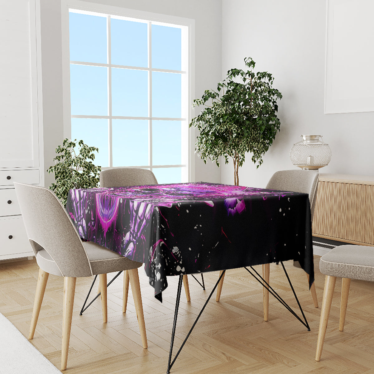 Queen Skull Tablecloth Bitch I'm Not A Princess I'm The Fucking Queen - Wonder Print Shop