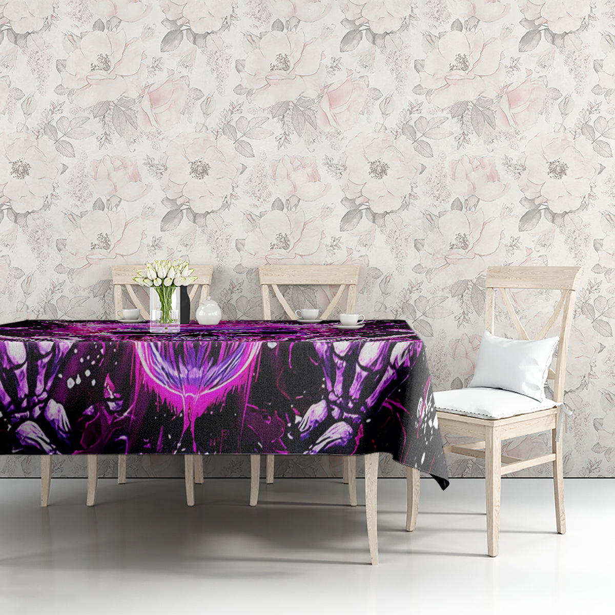Queen Skull Tablecloth Bitch I'm Not A Princess I'm The Fucking Queen - Wonder Print Shop