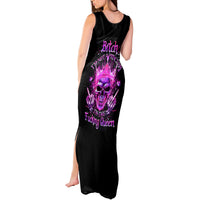 Queen Skull Tank Maxi Dress Bitch I'm Not A Princess I'm The Fucking Queen - Wonder Print Shop