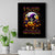 Pumpkin Witch Skull Canvas Wall Art In My Defense The Moon Was Full And I Was Left Unsupervided - Wonder Print Shop