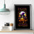 Pumpkin Witch Skull Canvas Wall Art In My Defense The Moon Was Full And I Was Left Unsupervided - Wonder Print Shop