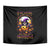 Pumpkin Witch Skull Tapestry In My Defense The Moon Was Full And I Was Left Unsupervided - Wonder Print Shop