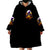 Pumpkin Witch Skull Wearable Blanket Hoodie In My Defense The Moon Was Full And I Was Left Unsupervided - Wonder Print Shop