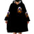 Pumpkin Witch Skull Wearable Blanket Hoodie In My Defense The Moon Was Full And I Was Left Unsupervided - Wonder Print Shop