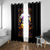 Pumpkin Witch Skull Window Curtain In My Defense The Moon Was Full And I Was Left Unsupervided - Wonder Print Shop