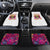 Flower Skull Car Mats Judge Me When You're Perfect Otherwise Shut Up - Wonder Print Shop