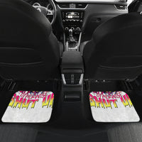 Flower Skull Car Mats Judge Me When You're Perfect Otherwise Shut Up - Wonder Print Shop