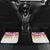 Flower Skull Car Mats Judge Me When You're Perfect Otherwise Shut Up - Wonder Print Shop