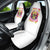 Flower Skull Car Seat Cover Judge Me When You're Perfect Otherwise Shut Up - Wonder Print Shop