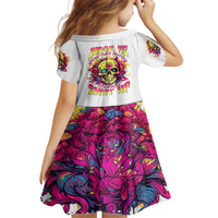 Flower Skull Family Matching Tank Maxi Dress and Hawaiian Shirt Judge Me When You're Perfect Otherwise Shut Up - Wonder Print Shop