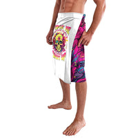 Flower Skull Lavalava Judge Me When You're Perfect Otherwise Shut Up - Wonder Print Shop