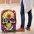 Flower Skull Luggage Cover Judge Me When You're Perfect Otherwise Shut Up - Wonder Print Shop