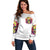 Flower Skull Off Shoulder Sweater Judge Me When You 're Perfect Otherwise Shut Up - Wonder Print Shop