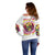 Flower Skull Off Shoulder Sweater Judge Me When You 're Perfect Otherwise Shut Up - Wonder Print Shop