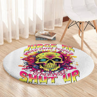 flower-skull-round-carpet-judge-me-when-youre-perfect-otherwise-shut-up