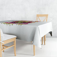 Flower Skull Tablecloth Judge Me When You're Perfect Otherwise Shut Up - Wonder Print Shop