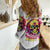 Flower Skull Women Casual Shirt Judge Me When You 're Perfect Otherwise Shut Up - Wonder Print Shop