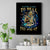 Mummy Skull Canvas Wall Art I'm Going To Hell to Pick You Up - Wonder Print Shop