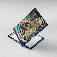 Mummy Skull Canvas Wall Art I'm Going To Hell to Pick You Up - Wonder Print Shop
