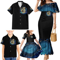 Mummy Skull Family Matching Mermaid Dress and Hawaiian Shirt I'm Going To Hell to Pick You Up - Wonder Print Shop