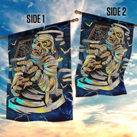 Mummy Skull Garden Flag I'm Going To Hell to Pick You Up - Wonder Print Shop