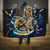 Mummy Skull Hooded Blanket I'm Going To Hell to Pick You Up