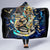 Mummy Skull Hooded Blanket I'm Going To Hell to Pick You Up