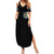 Mummy Skull Summer Maxi Dress I'm Going To Hell to Pick You Up - Wonder Print Shop