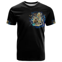 Mummy Skull T Shirt I'm Going To Hell to Pick You Up - Wonder Print Shop