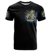 Mummy Skull T Shirt I'm Going To Hell to Pick You Up - Wonder Print Shop