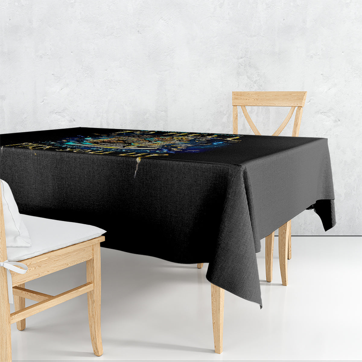 Mummy Skull Tablecloth I'm Going To Hell to Pick You Up - Wonder Print Shop