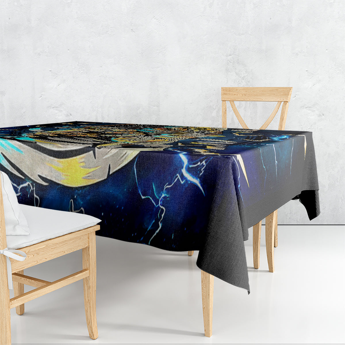Mummy Skull Tablecloth I'm Going To Hell to Pick You Up - Wonder Print Shop