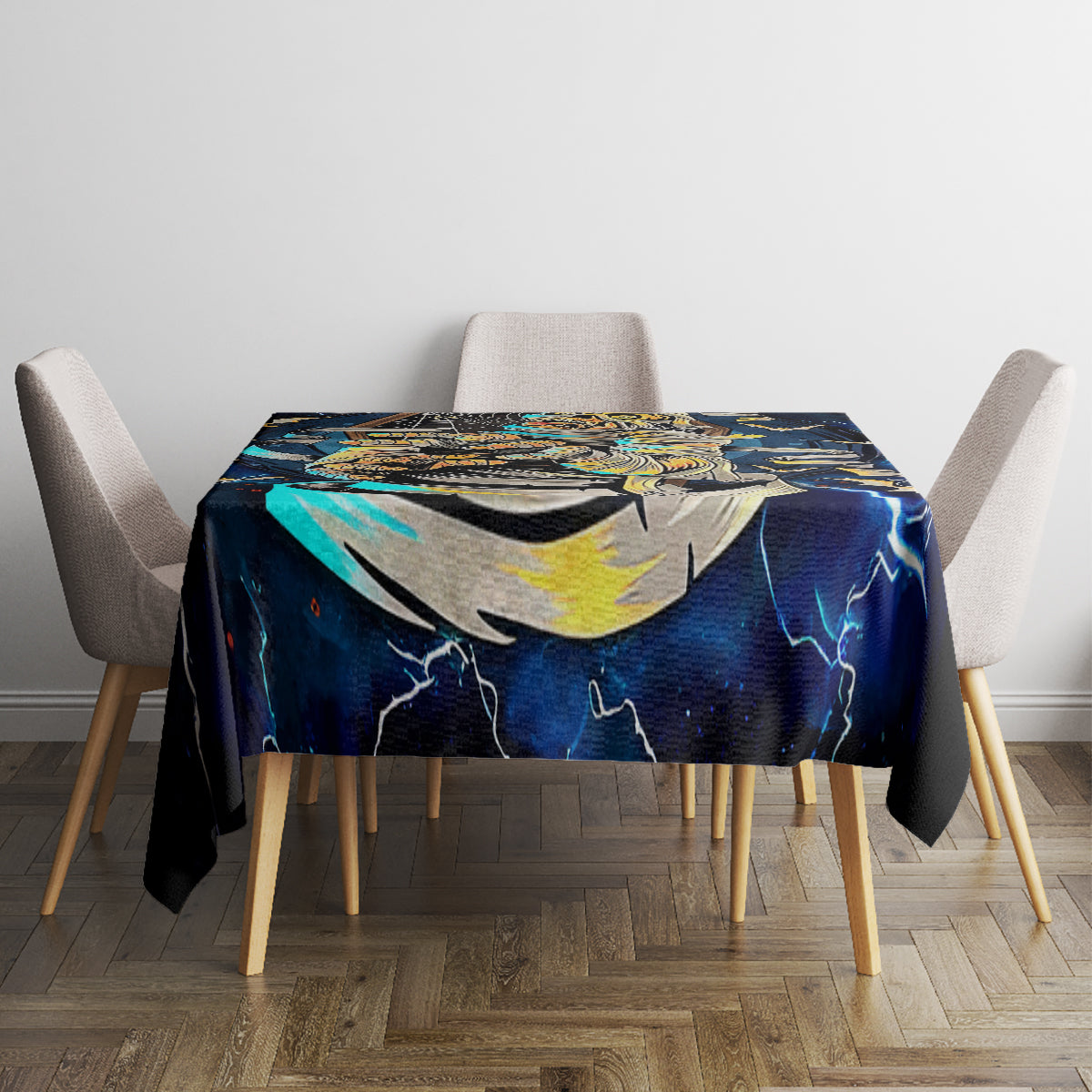 Mummy Skull Tablecloth I'm Going To Hell to Pick You Up - Wonder Print Shop