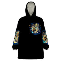 Mummy Skull Wearable Blanket Hoodie I'm Going To Hell to Pick You Up - Wonder Print Shop