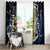 Mummy Skull Window Curtain I'm Going To Hell to Pick You Up - Wonder Print Shop