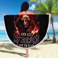 American Skull Beach Blanket One Day I Gonna Fuck It All - Wonder Print Shop