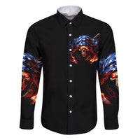 American Skull Family Matching Mermaid Dress and Hawaiian Shirt One Day I Gonna Fuck It All - Wonder Print Shop