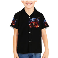 American Skull Family Matching Mermaid Dress and Hawaiian Shirt One Day I Gonna Fuck It All - Wonder Print Shop