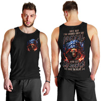 American Skull Men Tank Top One Day I Gonna Fuck It All - Wonder Print Shop