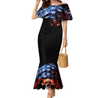 American Skull Mermaid Dress One Day I Gonna Fuck It All - Wonder Print Shop