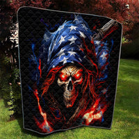 American Skull Quilt One Day I Gonna Fuck It All - Wonder Print Shop