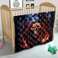 American Skull Quilt One Day I Gonna Fuck It All - Wonder Print Shop