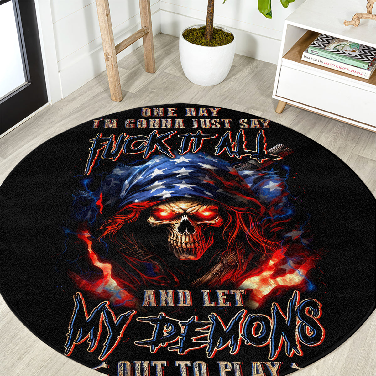 american-skull-round-carpet-one-day-i-gonna-fuck-it-all