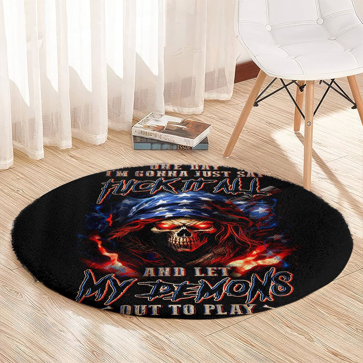 american-skull-round-carpet-one-day-i-gonna-fuck-it-all