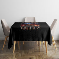 American Skull Tablecloth One Day I Gonna Fuck It All - Wonder Print Shop