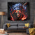 American Skull Tapestry One Day I Gonna Fuck It All - Wonder Print Shop